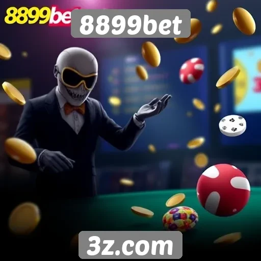 8899bet oferece ampla variedade de jogos online