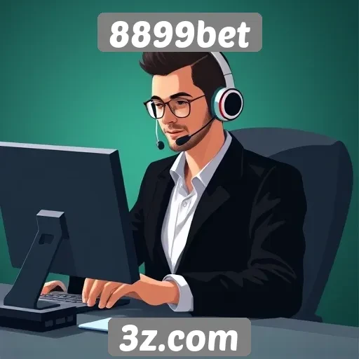 Como funciona o suporte ao cliente no 8899bet
