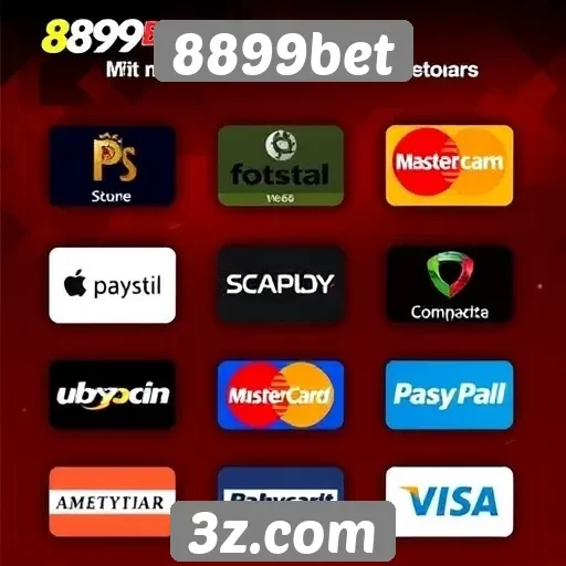 Exploração das funcionalidades de pagamento no 8899bet